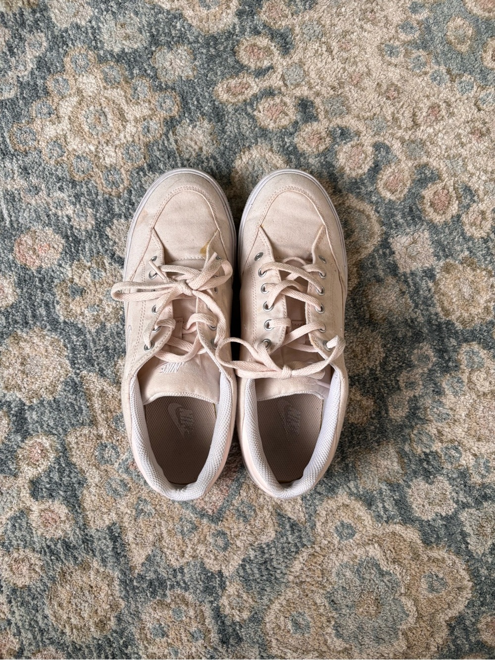 Nike Women’s Light Rose Canvas Sneakers